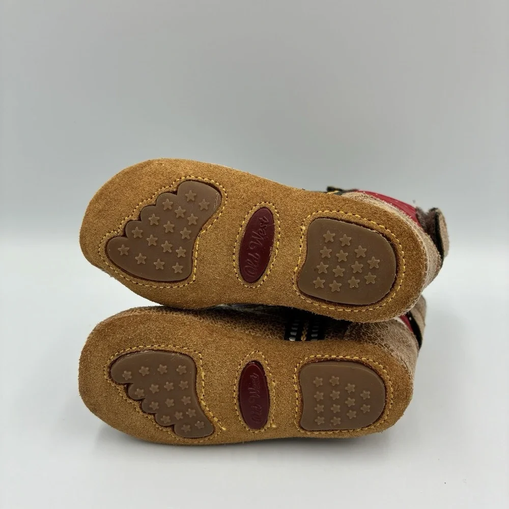 Boot Barn American Flag‎ Cowboy Boots Size 1 Unisex Baby Toddler